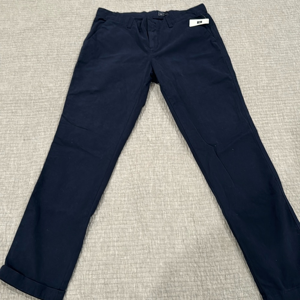 Gap Navy chinos size 4